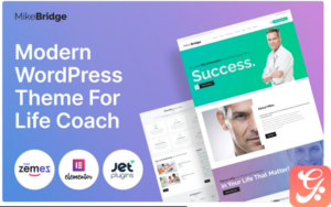 Mike Bridge - Motivational Coach WordPress Theme