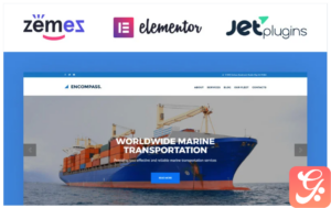 Encompass - Transportation Maritime WordPress Theme