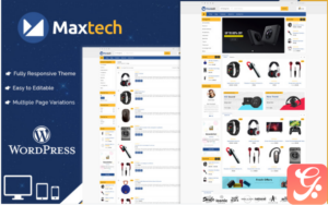 Maxtech Electronics WooCommerce Theme