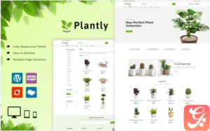 Plantly Responsive Theme WooCommerce Theme