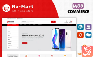 Remart electronics responsive WooCommerce Theme