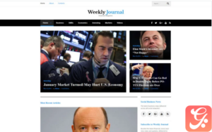 Financial News & Magazine WordPress Theme