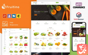 Fruitino - Food & Grocery Store WooCommerce Theme