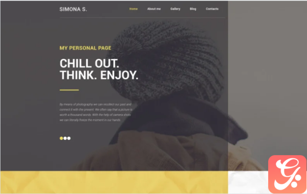 Simona S WordPress Theme