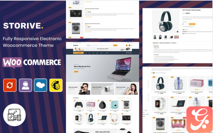 Storive - Online ECommerce Super Market WooCommerce Theme