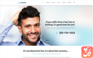 Samson - Hair Recovery Clinic WordPress Theme