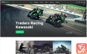 Clubstome - Sport Racing WordPress Theme