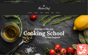 Master Chef Cooking School WordPress Theme