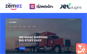 Transit - Logistics and Transportation Service WordPress Theme