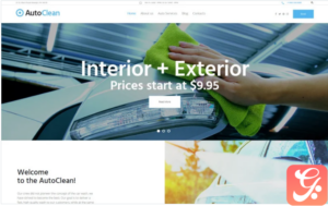 AutoClean - Car Wash & Car Repair WordPress Theme