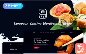 European Cuisine WordPress Theme