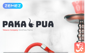 Tobacco Company WordPress Theme