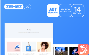 Convetus - Post Slider Jet Sections Elementor Template
