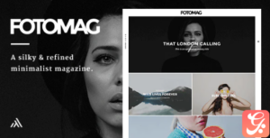 Fotomag | Minimal Blog, Magazine, Personal Blog 2.0.8