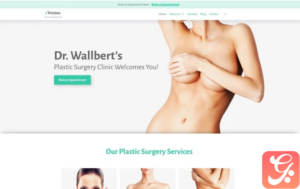 Pristine - Plastic Surgery WordPress Theme