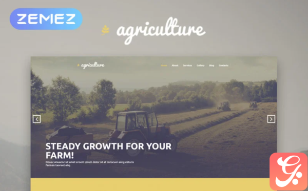 Agriculture Crop Farming Elementor WordPress Theme