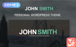 Online CV WordPress Theme