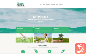 Environmental Responsive WordPress Theme