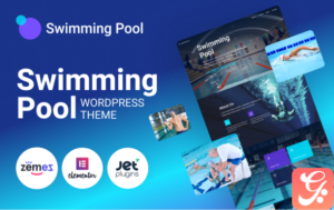 Swimming Pool - Modern Swimming Pool WordPress Theme