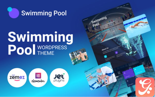 Swimming Pool Modern Swimming Pool WordPress Theme