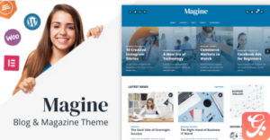 Magine - Business Blog WordPress Theme 1.2.2