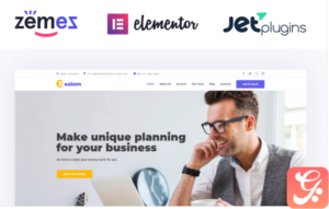 Dealom - Classic Business Agency Elementor WordPress Theme