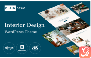 PlainDeco - Interior Design WordPress Theme