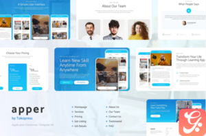 Apper - App SaaS Elementor Template Kit