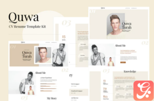 Quwa - CV Resume Template Kit
