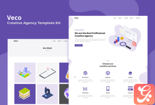 Veco - Creative Agency Template Kit