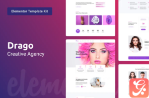 Drago - Creative Digital Agency Elementor Template Kit