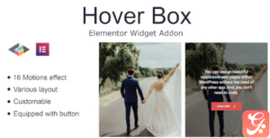 Hover Box Elementor Page Builder Addon 1.0