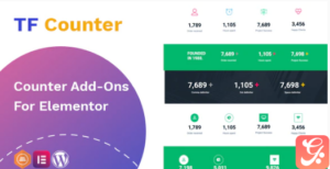 TfCounter - Counter widget For Elementor 1.0