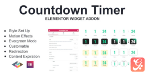 Countdown Timer Elementor Page Builder Addon 1.0