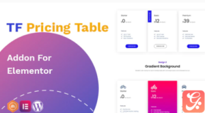 TFPricing table Addon For Elementor 1.0