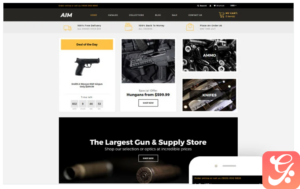 AIM - Weapon Store Modern Shopify Theme