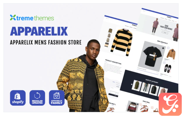 Apparelix Mens Fashion Shopify Theme