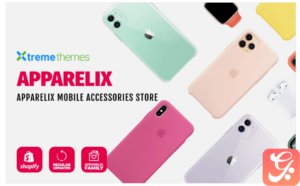 Apparelix Mobile Accessories Shopify Theme