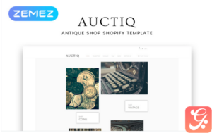 Auctiq - Antique Shop Clean Shopify Theme