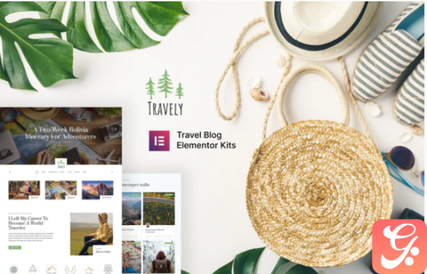 Travely - Travel Blog Template Kit