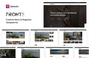 FrontFive - Creative News & Magazine Template Kit