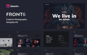 FrontSix - Creative Photography Template Kit