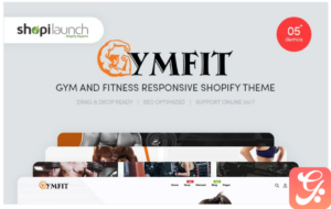 GymFit - Gym And Fitness Responsive Shopify Theme