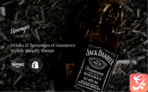 Beverages - Drinks & Beverages eCommerce Stylish Shopify Theme