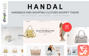 Handal - Handbags & Shopping Clothes Shopify Theme