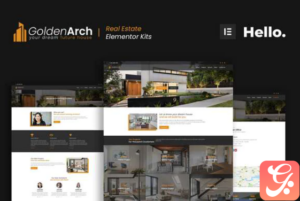 GoldenArch - Real Estate Elementor Template Kit