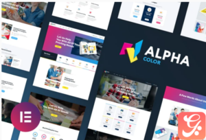 AlphaColor - Design & Printing Elementor Template Kit