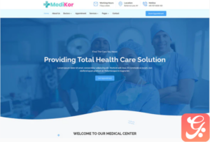 Medikor - Medical Healthcare Elementor Template Kit