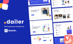 Dailer - Startup Elementor Template Kit