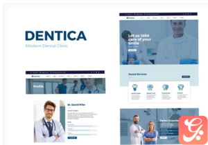 Dentica - Dental Clinic Elementor Template Kit